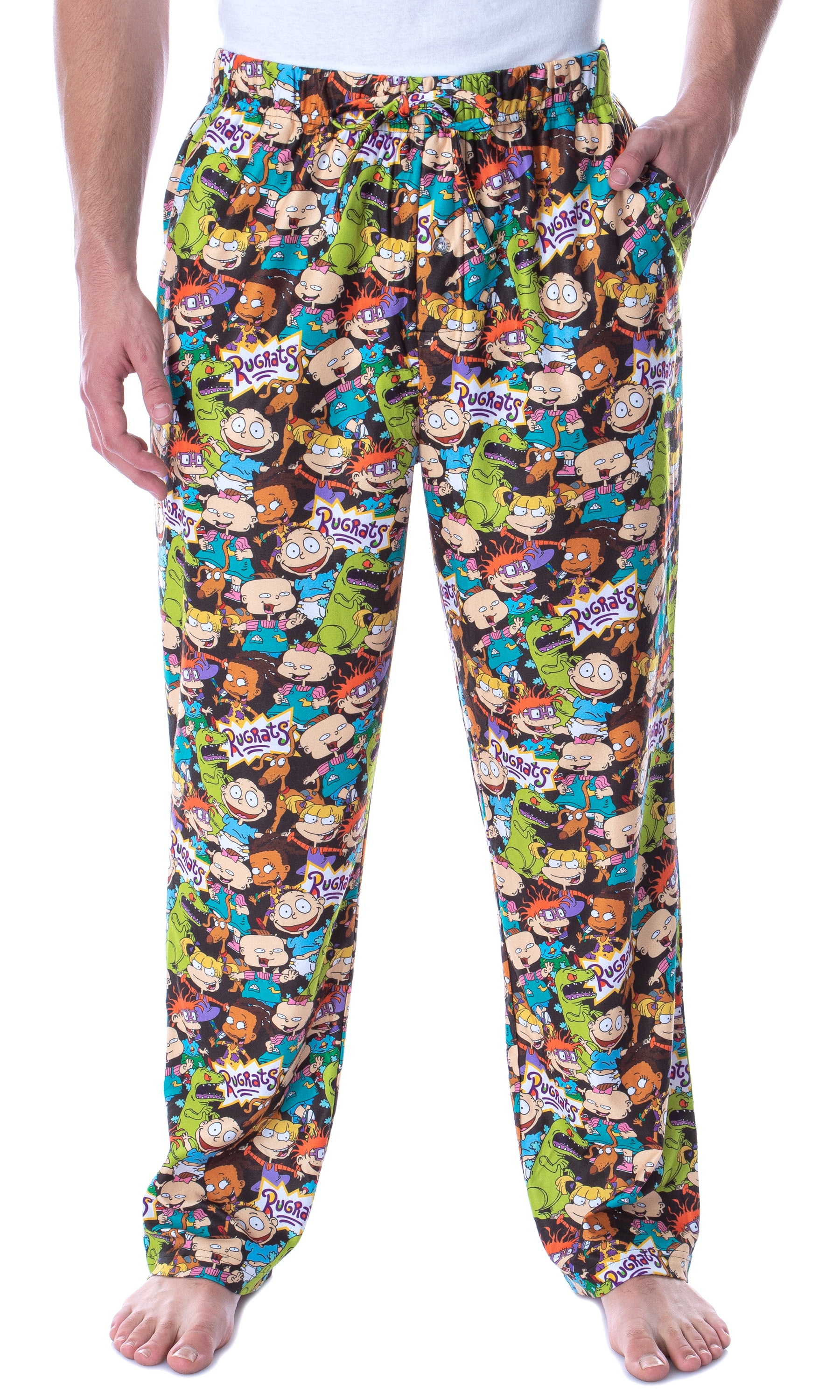 Nickelodeon Men's Adult Avatar The Last Airbender Cartoon Character Loungewear Pajama Pants