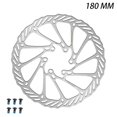 thumbnail image 2 of Rotor de Freno de Disco para Bicicleta G3, Ultraligero, de 180 mm, para Bicicleta de Montaña y Carretera con 6 Pernos., 2 of 7