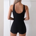thumbnail image 4 of Women's 1 Piece Swimsuit Push Up Tummy Shaper Flat Beach Swimsuit Slimming Style Shorty Monokini Swimwear for Training, Surfing, Hot Springs, Pool Parties, 4 of 8