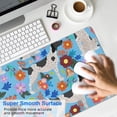 thumbnail image 4 of Long Mouse Pads for Desk,German Shorthaired Pointer Dog and Flower Desk Mats on Top Of Desks, Desk Mouse Pad Extra Large with 3mm Non-Slip Base and Stitched Edge for Gaming,Work,Home 31.5"x11.8", 4 of 5
