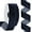 Navyblue, variant on 1.5 Inch Velvet Ribbon, 20 Yards Single Face Thin Ribbon black
