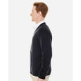 thumbnail image 2 of Harriton M420 Men's Pilbloc™ V-Neck Sweater-Black-S, 2 of 4