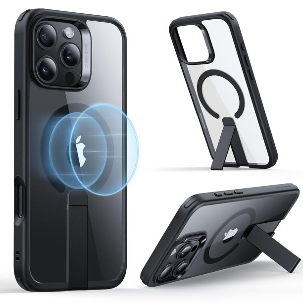 Funda de teléfono ESR para iPhone 16 Pro Max con soporte MagSafe Clear
