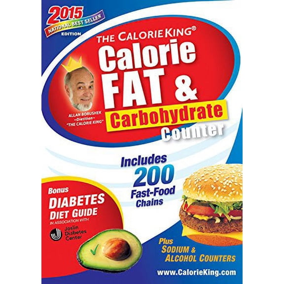 The Calorieking Calorie, Fat & Carbohydrate Counter (Paperback) by Allan Borushek