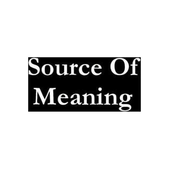 Source Of Meaning, (Paperback)