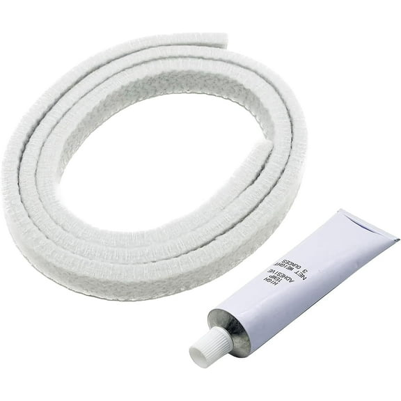 Whole Parts Dryer Drum Front Lower Felt Seal Part# WE09X10014 - Replacement & Compatible with Some Hotpoint and GE Dryers