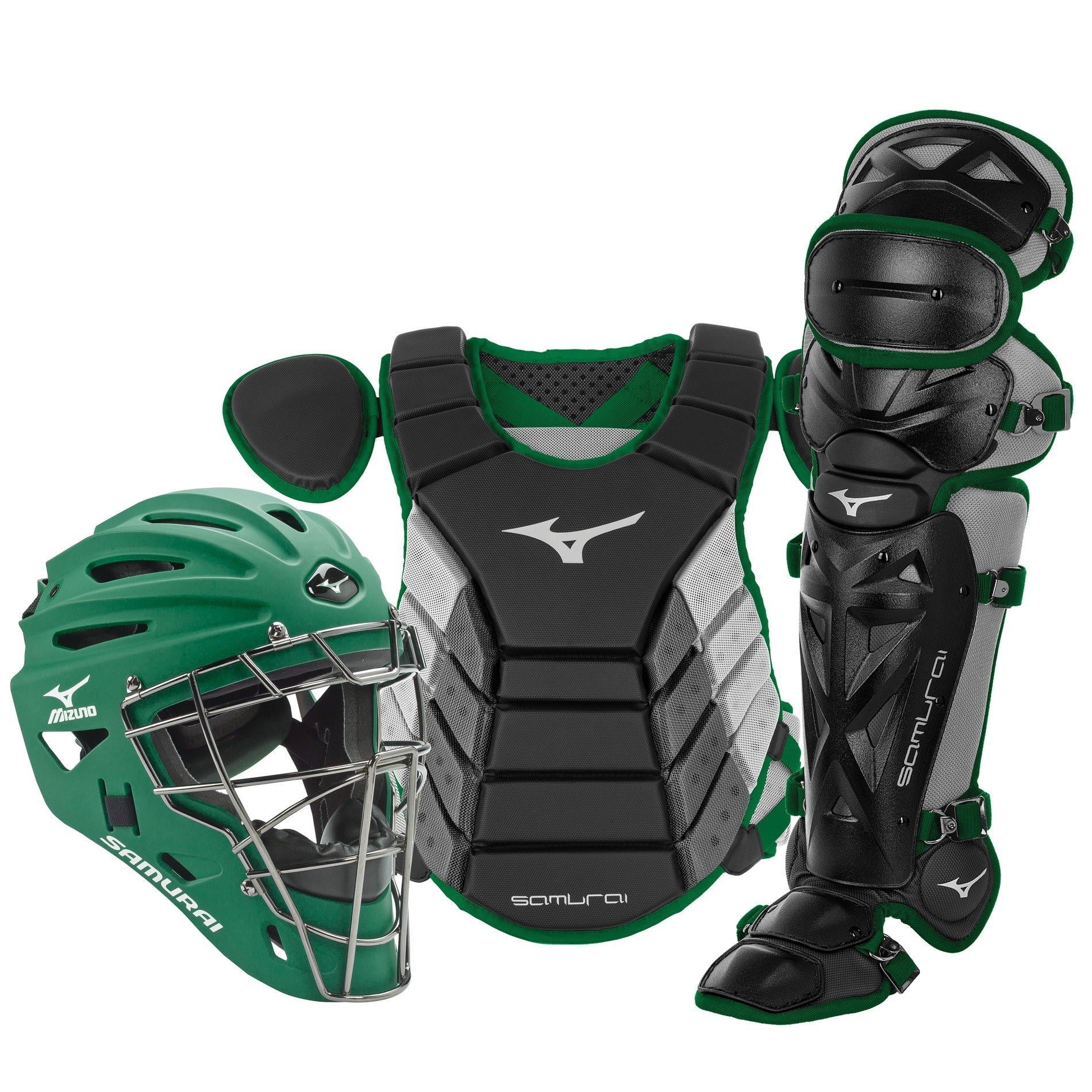 CHAMPRO Optimus Pro Plus Catcher’s Gear Box Set Kit with NOCSAE Standard Certified Headgear and Chest Protector