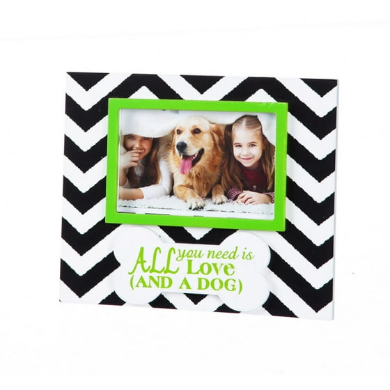 Wooden 4x6 Picture Frame All You Need Is Love And A Dog Com