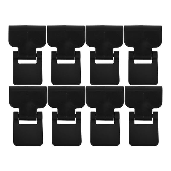 BESTYASH 8Pcs Turtle Box Fasteners Aquarium Lid Clip Black ABS For Reptile Enclosure