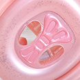 thumbnail image 4 of Flotador de piscina para niños, piscina para bebés con asiento de seguridad para niños pequeños, anillo de natación inflable con flamenco para niños, 4 of 4