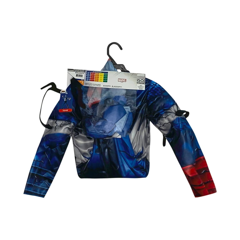 Venomized Captain America Kids Costume Venomized Captain America Kids Costume
