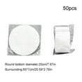 thumbnail image 3 of DPTALR 50 Sets Of Cake Release Paper Pads Wax Paper Chiffon Molds Border Paper Bread Round Pads Baking Molds, 3 of 6