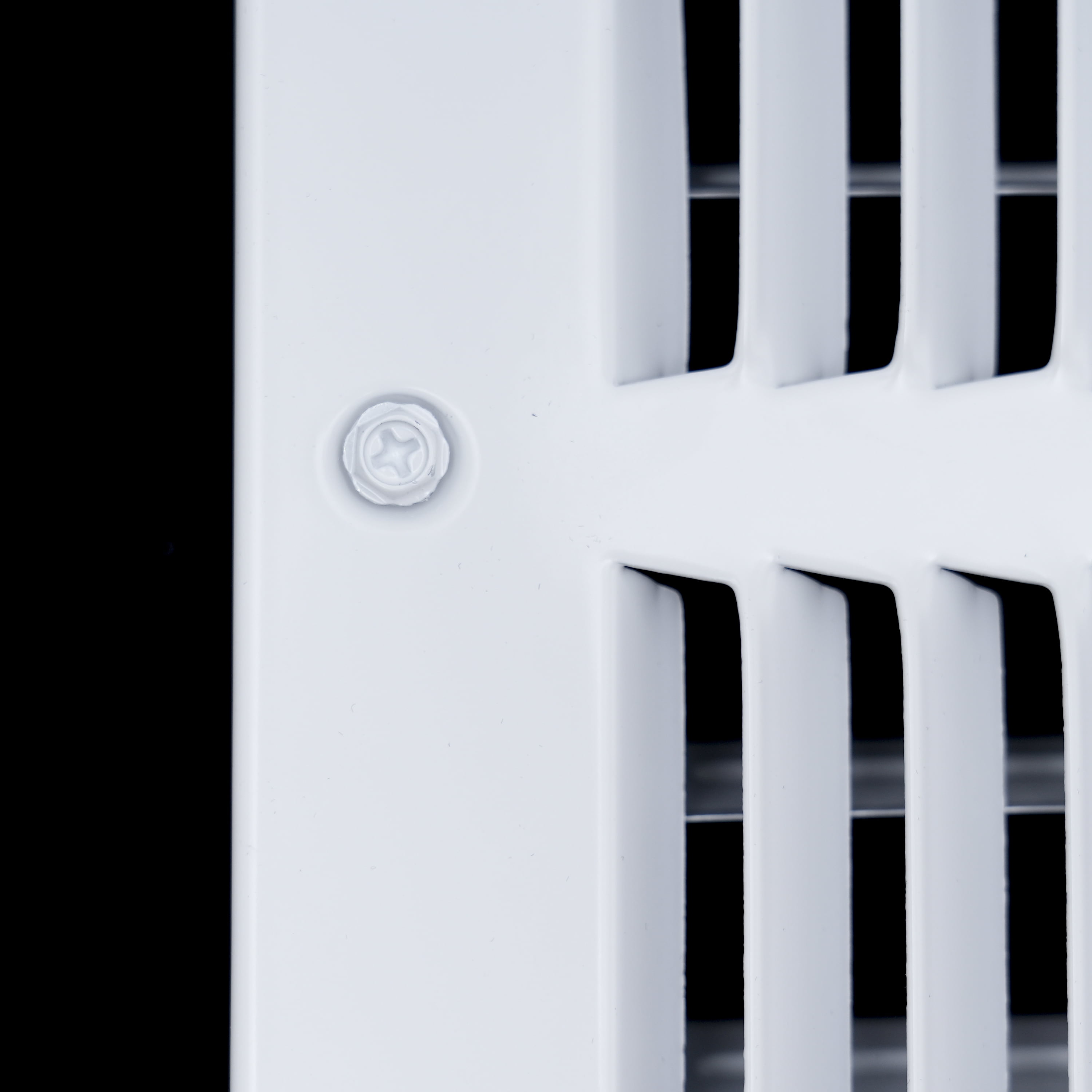 [2 Pack] Fits 18x6 Duct Opening 3 WAY Steel Air Supply Diffuser by Handua | Register Vent Cover Grill for Sidewall and Ceiling | White | Outer Dimensions: 19.75" X 7.75"