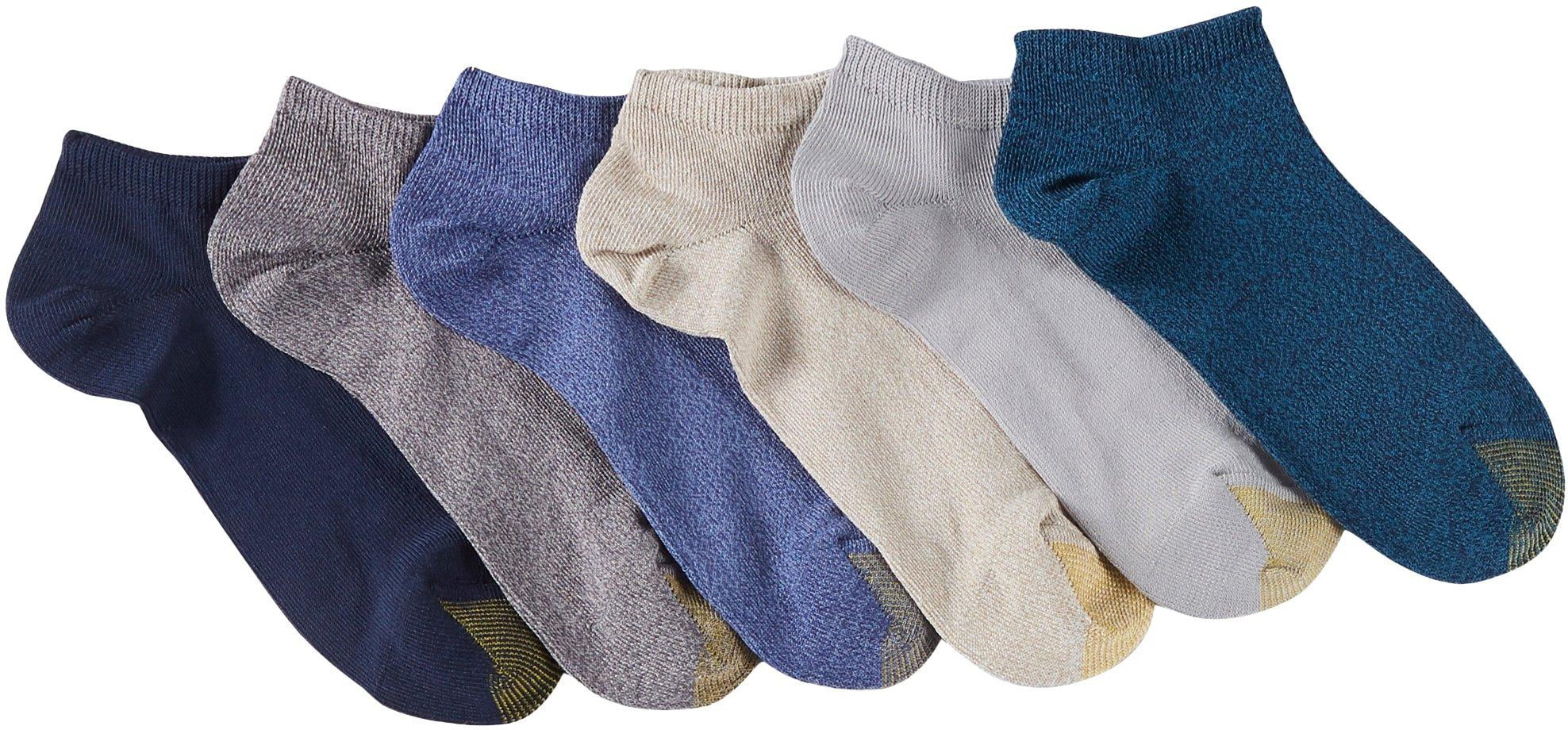 Gold Toe Womens 6pk. Ultra Soft Ribbed Liner Socks