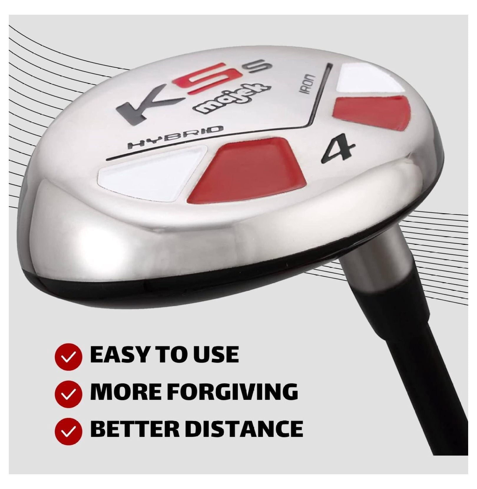 Golf All #4 Senior Flex Right Handed New Utility A Flex Club