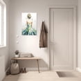 thumbnail image 4 of ZHONGYUTONG Dancing Canvas Wall Art Dancer Girls Pictures Ballet Women Painting Elegant Dancer Poster for Living Room Decor Framed (20.00" x 30.00"), 4 of 5