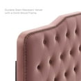 thumbnail image 6 of Modway Sophia Tufted Performance Velvet Full/Queen Headboard in Dusty Rose, 6 of 10