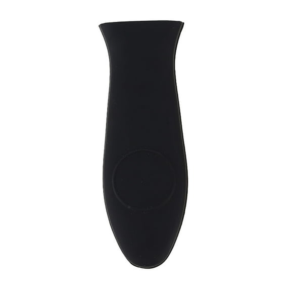 Vikakiooze Pot Handle Cover Non-Slip Silicone Hot Handle Holder Protecting Heat Pan Handle (Black)