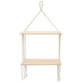 thumbnail image 3 of unbranded  White Shelving Unit Etagere Shelf Home Adornments Wall Storage Rack, 3 of 8