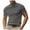 M273 Light Gray, variant on Summer T-Shirts For Men Turtle Neck Solid Color Short Sleeve Tops Casual Fashion Daily Wear Male Leisure Shirts Brown