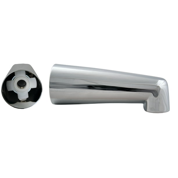 7 Inch Tub Spout for Copper Pipe in Polished Chrome