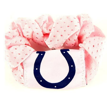 Indianapolis Colts Pink Hair Twist Ponytail Holder