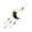Black, variant on Yihuala Stylish Crystal Pendant Sun Catchers Stone Pendants Crafted with Care and Precisions Art Background Wall Decorations