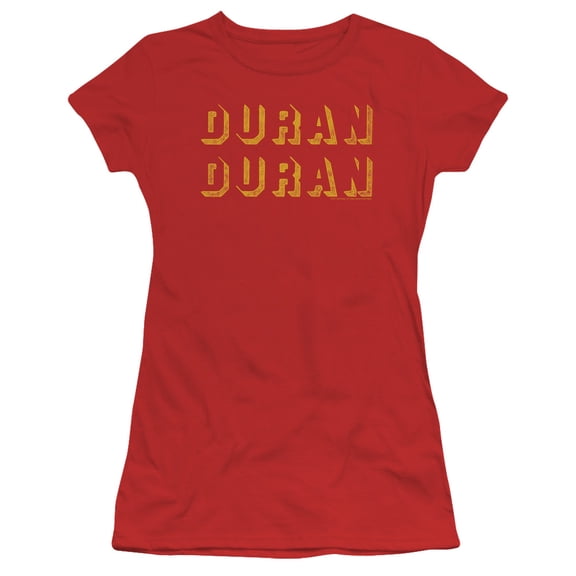 Duran Duran - Negative Space - Juniors Teen Girls Cap Sleeve Shirt - Medium