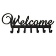 thumbnail image 2 of 1pc Clothes Hook Rack Room Hook Rack Bathroom Hook Rack Hook Rack for Wall Hotel, 2 of 6