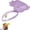 Purple, variant on Funny Hand Sun Visor Hat Headband, Palm-Shaped Adjustable Sun Visor Cap for Women Men for Beach Party