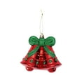 thumbnail image 2 of InsCrazy Christmas Bell Hanging Ornament 3.9in Pendant Red Train Bells Gift Box Christmas Tree Ornaments Dress Up Props, 2 of 6