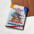 thumbnail image 5 of I'm a Rhodesian Ridgeback Dad and a Veteran, Nothing Scares me Happy Father's Day Travel Passport Wallet Ridgebacks Dog Lover Gifts PU Leather Passport Holder Cover - 00006, 5 of 5