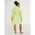 thumbnail image 3 of Joyspun Women’s Waffle Kimono Robe, Sizes S to 3X, 3 of 5