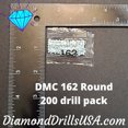 thumbnail image 3 of DMC 162 ROUND 5D Diamond Painting Drills Beads DMC 162 Ultra Very Light Blue, 3 of 3