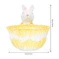 thumbnail image 4 of Ceramic Bunny Storage Bowl Ornament Ceramic Bunny Decoration Bunny Storage Container Bunny Adorn, 4 of 6