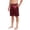 Red, variant on IROINNID Men's Shiny Silk Like Quick Dry Shorts with Elastic Drawstring Waist and Side Pockets Lightweight Casual Summer Beach Vacation Home Relaxed Wear