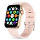 thumbnail image 1 of Reloj inteligente compatible con Bluetooth, rastreador de ejercicios, presión arterial, deportes, reloj inteligente, reloj de pulsera unisex, salud del sueño, pulsera, teléfonos, rosa Inevent EL005178-03B, 1 of 7