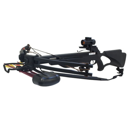 - SAS Terrain 175lbs Crossbow Red Dot Scope Package