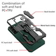 thumbnail image 3 of Dteck Samsung Galaxy S22 Plus Case, Kickstand Military Grade Hard Plastic Hybrid Rugged Heavy Duty Anti-Fall Bumper Phone Cover with Belt Clip for Samsung S22+ Case,Darkgreen, 3 of 7