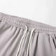 thumbnail image 5 of Pantalones deportivos lisos de cintura media para mujer: cintura elástica, corte estilizante, informal/deportivo, fácil de combinar con camisetas/sudaderas con capucha., 5 of 6