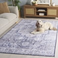thumbnail image 5 of SAFAVIEH Arizona Rowena Medallion Machine Washable Area Rug, Sage/Grey, 5' x 8', 5 of 13