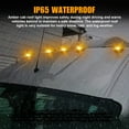 ZGBY 5x For 9916 Ford F250 F350 F450 Super Duty Amber LED Cab Roof Top