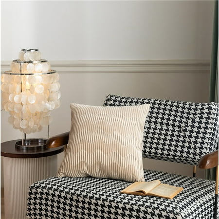 Pillow Cover Soft Solid Color Decorative Striped Cushion Covers For Sofa Couch Bed Chair Canada Decorative Striped Cushion Covers, Striped Cushion Sofa