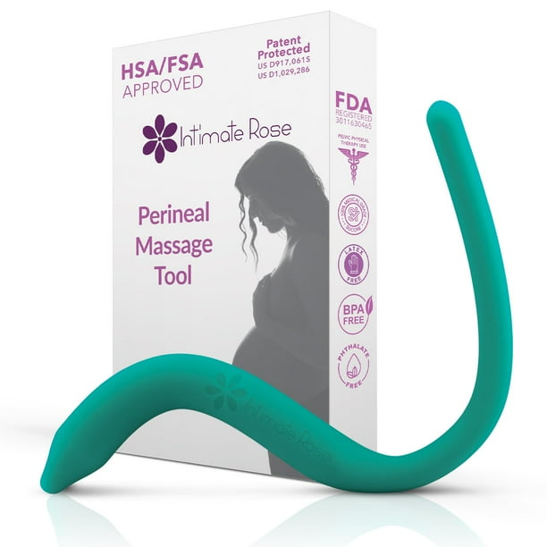 Herramienta de masaje perineal Intimate Rose con 10 modos de vibración