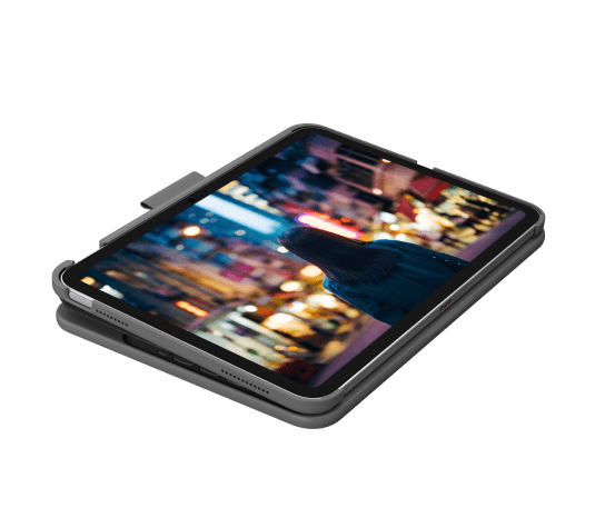 LOGITECH SLIM FOLIO 10.9 APPLE IPAD 10TH GEN CARRYING CASE - OXFORD GRAY