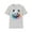 Ice Grey, variant on Panda Shirt, T Shirt with Panda, Animal Shirt, Tee Shirt with Animals