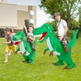 thumbnail image 7 of GOOSH 72 Inch Adult Inflatable Dinosaur Costume Adult Halloween Costume, Funny Men Women Unisex Dinosaur Costumes for Adults Dino Blow Up Costume for Halloween Holiday Party Cosplay, 7 of 7
