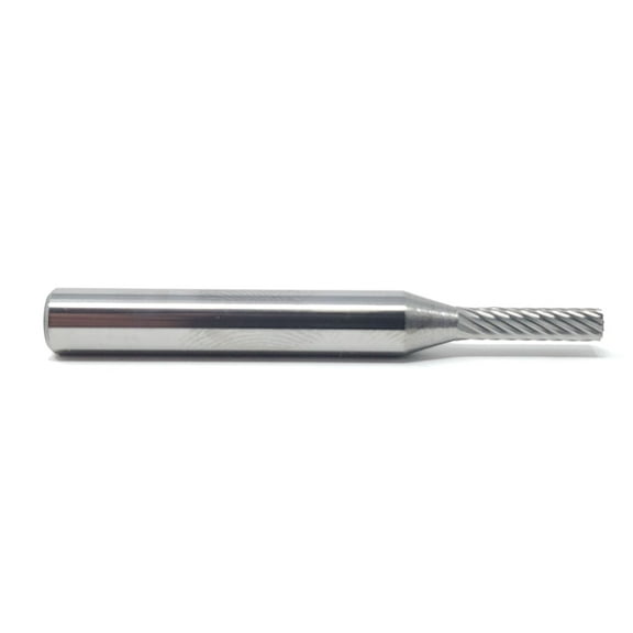 Helongco SA-11 Single Cut Cylindrical Carbide Drill Bit, 1/8" x 1/2"