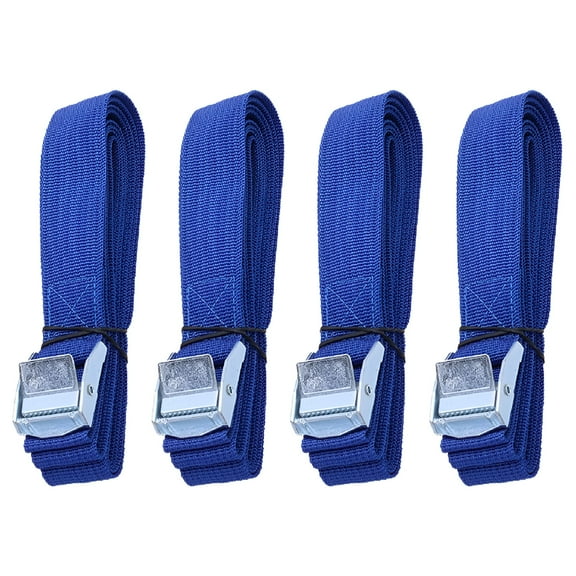 ACDANC 4 Pcs Durable Lashing Straps Tie Down Strap Cargo Tie-Down Strap Cam Lock Buckle