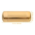 thumbnail image 2 of Portable Glasses Case Aluminum Hard Shell Eyeglasses Case Spectacles Box, 2 of 9